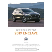 Buick Enclave 2019 manual cover