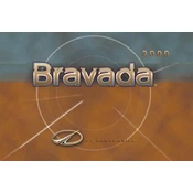 Oldsmobile Bravada 2000 manual cover