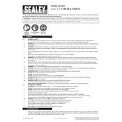 Sealey FJ60.V5 Farm Jack manual cover