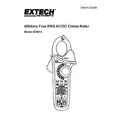 Flir Extech EX613 Clamp Meter manual cover