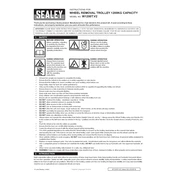 Sealey W1200T.V2 Trolley manual cover