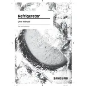 Samsung Family Hub RF22M9581S Refrigerator manual cover