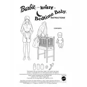 Barbie Mattel Bedtime Baby 56616 Toy manual cover