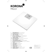 Korona 77420 Scale manual cover