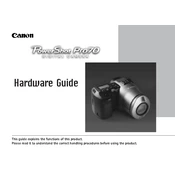 Canon PowerShot Pro70 manual cover