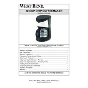 West Bend L5698 56582 Coffee Maker manual cover