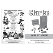 Clarke 6925100 Devil155 Infrared Heater manual cover