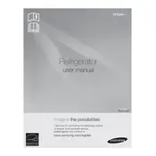 Samsung RFG299AARS Refrigerator manual cover