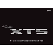 Cadillac XTS 2016 manual cover