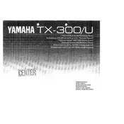 Yamaha TX-300U Tuner manual cover