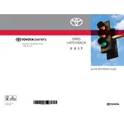 Toyota Yaris 2017 Hatchback manual cover