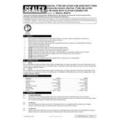 Sealey SA374 Inflator manual cover