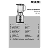 Severin SM 3710 Mixer manual cover