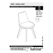 Habitat Jerry 120855 2581307 Chair manual cover