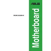 ASUS PRIME B350M-K Motherboard manual cover