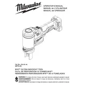 Milwaukee M18 2676-20 Knockout Tool manual cover