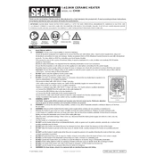 Sealey CH30 Heater manual cover