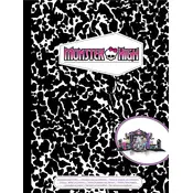 Mega Bloks Mattel Monster High Graveyard Garden Party CNF83 Construction Set manual cover