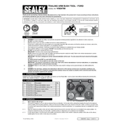 Sealey VSE4788 Bush Tool manual cover