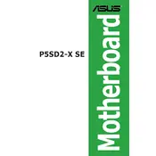 ASUS P5SD2-X SE Motherboard manual cover