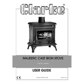 Clarke 6909905 Majestic Cast Iron Stove manual cover