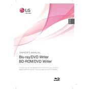 LG WH16NS60.AUSU10B Writer manual cover