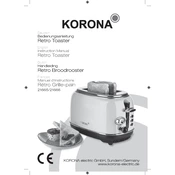 Korona 21665 Toaster manual cover