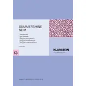 Klarstein SUMMERSHINE SLIM 10030744 Lamp manual cover