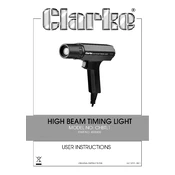 Clarke 4003402 CHBTL1 High Beam Timing Light manual cover