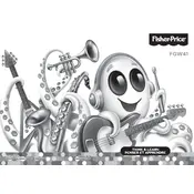 Fisher Price Mattel Think and Learn Rocktopus FGW41 Toy manual cover