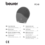 Beurer FC 49 Facial Brush manual cover