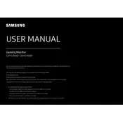 Samsung C27HG70QQ Monitor manual cover