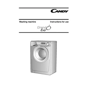 Candy EVOS 7122D-80 manual cover