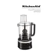 KitchenAid KFP0921 Food Processor manual cover