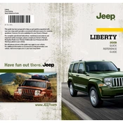 Jeep Liberty 2009 SUV manual cover