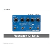 TC Electronic Flashback X4 Delay manual cover