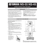 Yamaha NS-45 Speaker manual cover