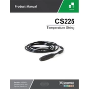 Campbell Scientific CS225 Sensor manual cover