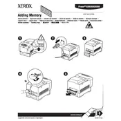 Xerox Phaser 6300 Adding Memory Printer manual cover