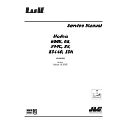 Lull 6K Forklift manual cover