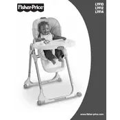 Fisher Price Mattel Healthy Care High L5362 Chair manual cover