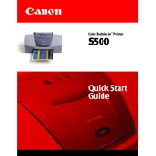Canon Color Bubble Jet S500