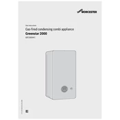 Worcester Greenstar 2000 GR2300iW C 2021 Boiler manual cover