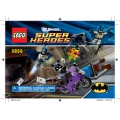 LEGO Super Heroes 6858 Construction Set manual cover