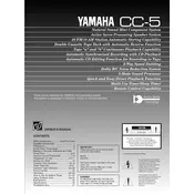 Yamaha A-CC5 Mini Component System manual cover