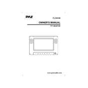 Pyle PLVW65M Monitor manual cover