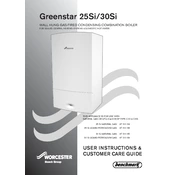 Worcester Greenstar 25Si 2005 Boiler manual cover