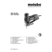 Metabo STE 90 SCS Saw manual cover