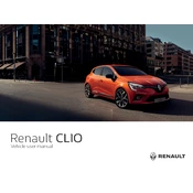 Renault Clio Car manual cover