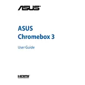 ASUS Chromebox 3 Computer manual cover